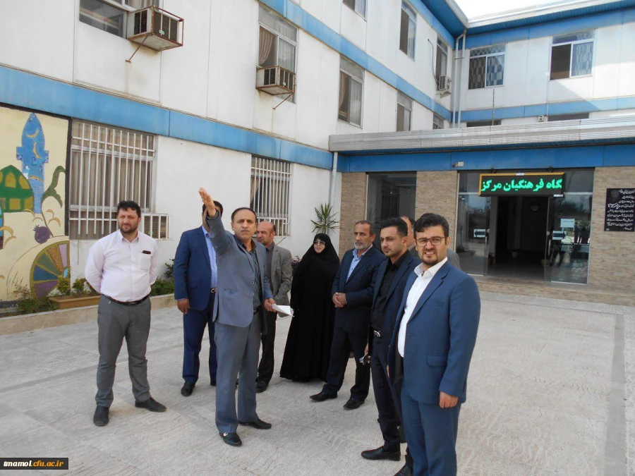 بازدید فرماندار ویژه شهرستان آمل ، و مدیریت محترم امور پردیس های استان مازندران از مرکز بیت الهدی آمل 2