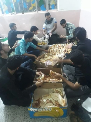 گزارش تصویری از موکب دانشگاه فرهنگیان در کربلای معلا 5