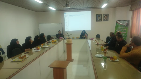جلسه همکاران با گروه ارزیابی 3