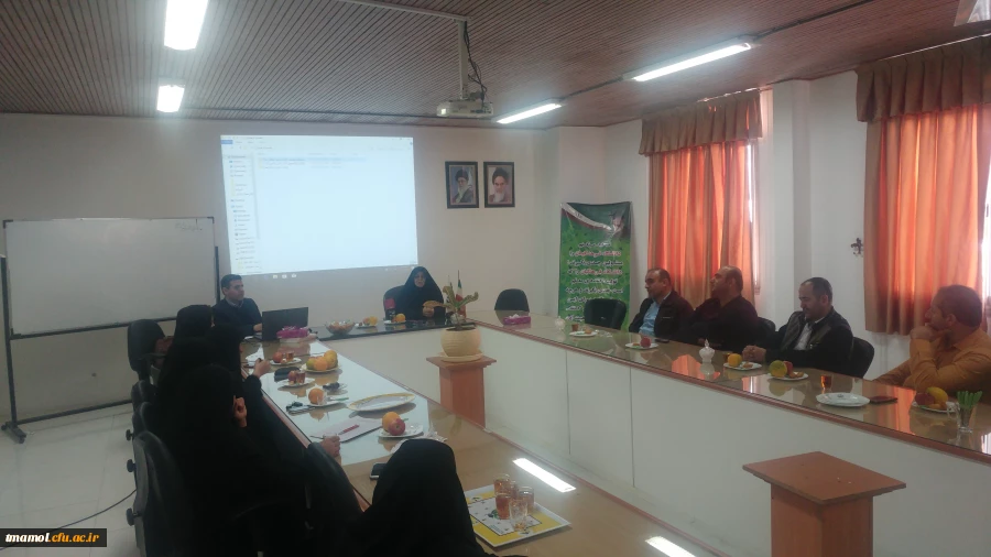 جلسه همکاران با گروه ارزیابی 5