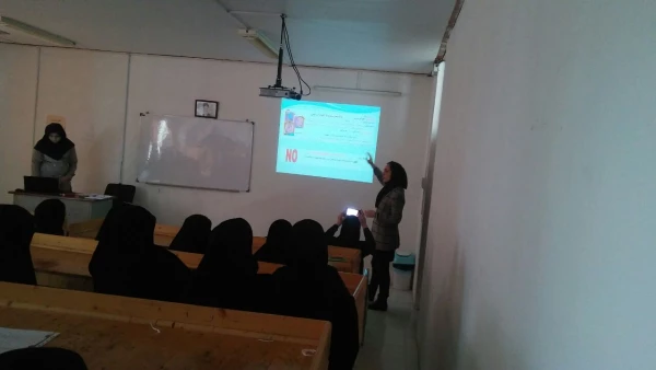 کلاس آموزشی پیشگیری از آنفلونزا  4